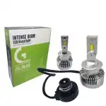 Led izzók - Led rendszer D2S D2R a gyári xenon helyett - 20000 Lumen 45W - Canbus 6000K - 300%-kal több fény