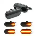 Semnalizatoare cu LED pentru aripa pentru Land Rover Range Rover, Vogue L322 (2002-2012) - afumat cu semnalizare