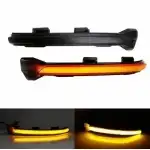 Indicatoare LED pentru oglinzi laterale pentru Land Rover Discovery 4 LR4, L462 (2014-2018), Sport L494 (2014-2018), Evoque (2012+), Rane Rover L405 (2013-2018) - afumat cu indicator de rulare