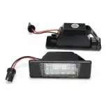 Capace lumini de număr de înmatriculare din spate pentru Nissan Qashqai / Juke / X-Trail (2007+)