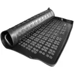 Rubber trunk mat for Skoda Octavia 3 (2013-2019) Combi - bottom floor on the trunk - Rezaw Plast