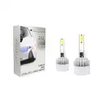 Becuri Led - Sistem Led H3 pentru faruri - 7600 Lumeni, 36W - COB 6000K