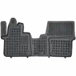 Rubber insoles for Citroen Spacetourer (2016+) / Peugeot Traveler (2016+) / Toyota Proace Verso II (2016+) / Opel Zafira Life (2019+) - front 2 pcs. - pelvis type