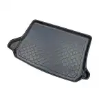 Rubber boot floor for Audi Q2 (GA) (2016+) - on adjustable boot floor in upper position (flat loading threshold); wings removable