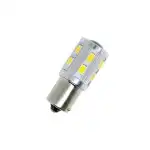 Bec diodă BA15S cu 16 diode ultra-luminoase și lupă unică Portocaliu