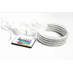 RGB LED Angel Eyes pentru Golf 4 - cu schimbare de culoare