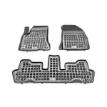Rubber insoles for Citroen C4 Picasso / Grand Picasso (2006+) - basin type