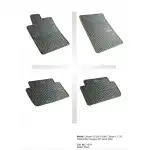 Gumi talpbetét Peugeot 407 (2004+) / Citroen C5 (2001-2008) számára