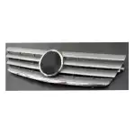 Grille for Mercedes C203 Coupe (2000-2007) - 4 ribs chrome