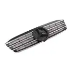Grila pentru Mercedes W203 (00-07) sedan - 4 nervuri neagra