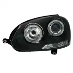 Crystal headlights for GOLF V