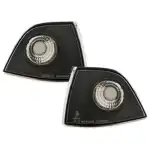 Indicatoare de cristal lângă farul BMW E36 (91-99) coupe - negru
