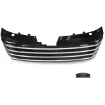 Решетка без емблема VW PASSAT 3C (2010+) - черна с хром лайсни
