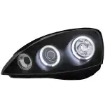 Faruri cristal OPEL CORSA C (2001-2006) - negru