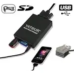 USB / MP3 audio interface for VW GOLF 5 6, TOURAN, TOUAREG, TIGUAN, T5, JETTA, POLO / AUDI A3 (2004+), A4 (2007+), TT (2007+) / SEAT Alhambra, Arosa, Cordoba, Ibiza , Leon, Toledo / Skoda Fabia, Octavia, Superb - with 12 pin port