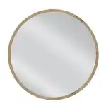 Oglinda de perete MAKUR, Natur, PAL/Oglinda 60x60cm