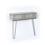 ILLIA No 1 konzol dió / fekete 106x30x85cm