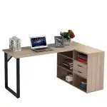 Birou calculator CINCLUS Natur / Negru160x100x76cm