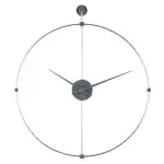Ceas de perete Silver Metal 60.5x69x4cm