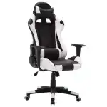 Scaun birou pentru jocuri ENNIS rosu/negru PVC70x55x131cm