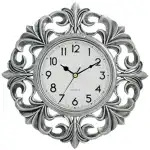 Ceas de perete auriu din plastic 40.6cm