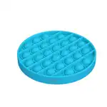 Играчка Push Pop Bubble Fidget, Pop It, кръгла, синя