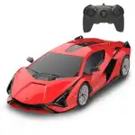 Masina cu telecomanda Lamborghini Sian rosu cu scara 1 la 24, en gros Supreva