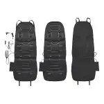Massage seat for car or home with heating function Zenet Zet-814