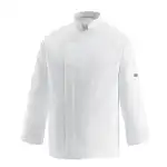 Całkowicie biała kurtka unisex, hurtownia Supreva