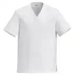 Tunica medicala unisex Leonardo alb, angro Supreva