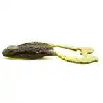 BÉKA RUBBER CUREA-FROG 73mm 7.6g Verde-Roșu
