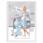 Дневник на бременността Hello Baby Blond (bun/blue)