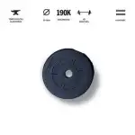GazoFitness® Súlytárcsa 2,5 Kg