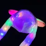 Children's hat Rabbit, Movable ears, Luminous, wholesale warehouses
