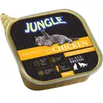 Jungle Fin pástétom macskáknak csirkehússal 100g, nagykereskedés