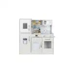 Wooden toy kitchen with accessories + LED lighting, wholesale