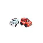 Set 2 masinute de tip ambulanta, jucarie pentru copii
