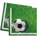 Футболна салфетка, 33 х 33 см, 20 бр., Супрева на едро