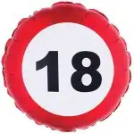 Фолиев балон, 43 см, ненадуваем, сфера, 18, Супрева на едро