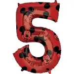 № 5, фолиев балон, Мики Маус завинаги, 66 см, Супрева на едро