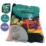 Mixed package, pastel, latex balloons, 100 pcs, d12 cm, wholesale Supreva