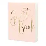 Carte de oaspeti 20x24,5cm, roz, 22 pagini, en-gros Supreva