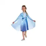 Costum Elsa Clasic - Frozen 2 (licentiat), marimea S (5-6 ani), en-gros Supreva