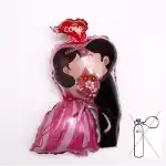 Young couple, foil balloon, 70 cm, packaged, wholesale Supreva