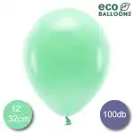 ЕКО балони, латекс, 30 см 100 бр, ментово зелено, Супрева на едро