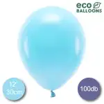 ЕКО балони, латекс, 30 см 100 бр, пастелно светло синьо, Супрева на едро