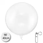 Balon transparent Orbz, 40 cm, en-gros Supreva