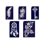 Set 2 sabloane cu modele mici pentru femei, 5 buc, en-gros Supreva