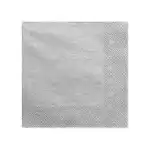 Serwetka srebrna, 3 warstwy, 40X40cm, 20 szt., hurtownia Supreva