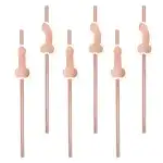 Pai amuzant auriu roz, willy, 19,5 cm/8 buc, en-gros Supreva